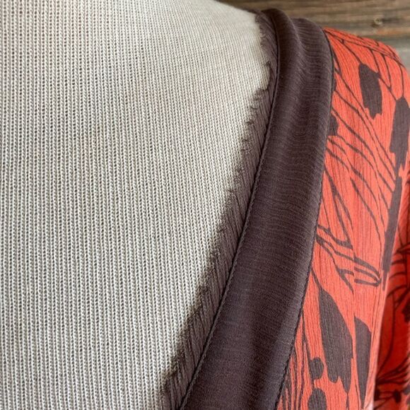 NWT Choice by Calvin Klein Silk Blouse Top Size L - Picture 3 of 8